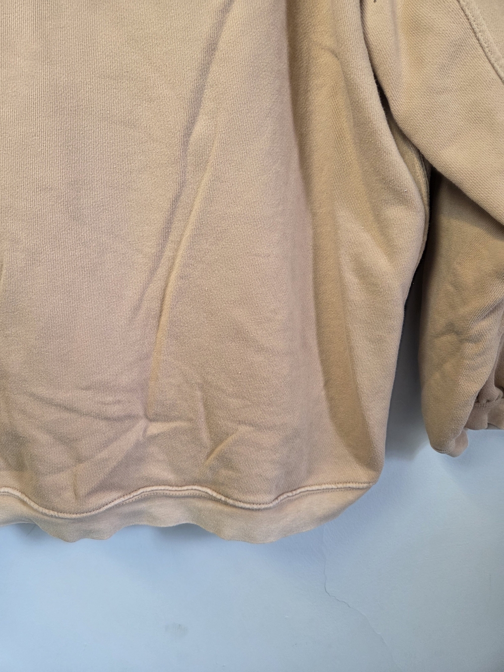 aerie Washed Cozy Peach Crewneck Pullover - Picture 9 of 9